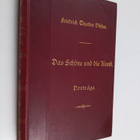 Friedrich Theodor Vischer : Das Schöne und die Kunst - zu... - pikkukuva 1