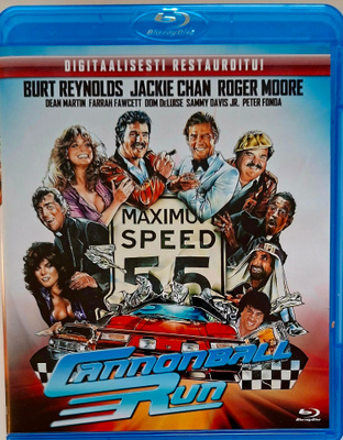 KANUUNANKUULARALLI / CANNONBALL RUN (SUOMIKANNET) BLU-RAY