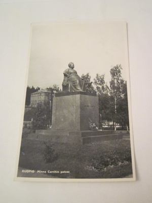 VANHA Postikortti Kuopio 1950-l Alkup.Mallikappale