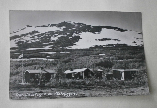 Getryggen-tunturi,Storulvån tuvat, vanha mv valokuvapk,ei p.