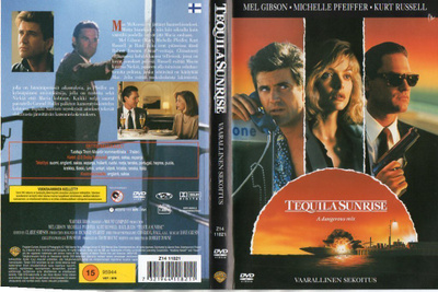 Tequila Sunrise (5 075) K -FI- DVD suomik. mel gibson 1988