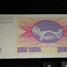 Bosnia Herzegovina 10 dinars 1992 P10 UNC - pikkukuva 2