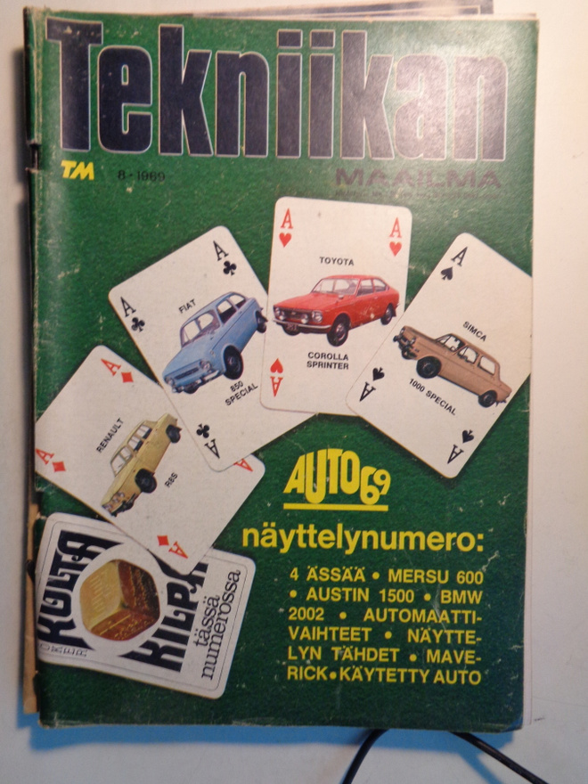 Tekniikan Maailma Nro  8/1969 (18.6)