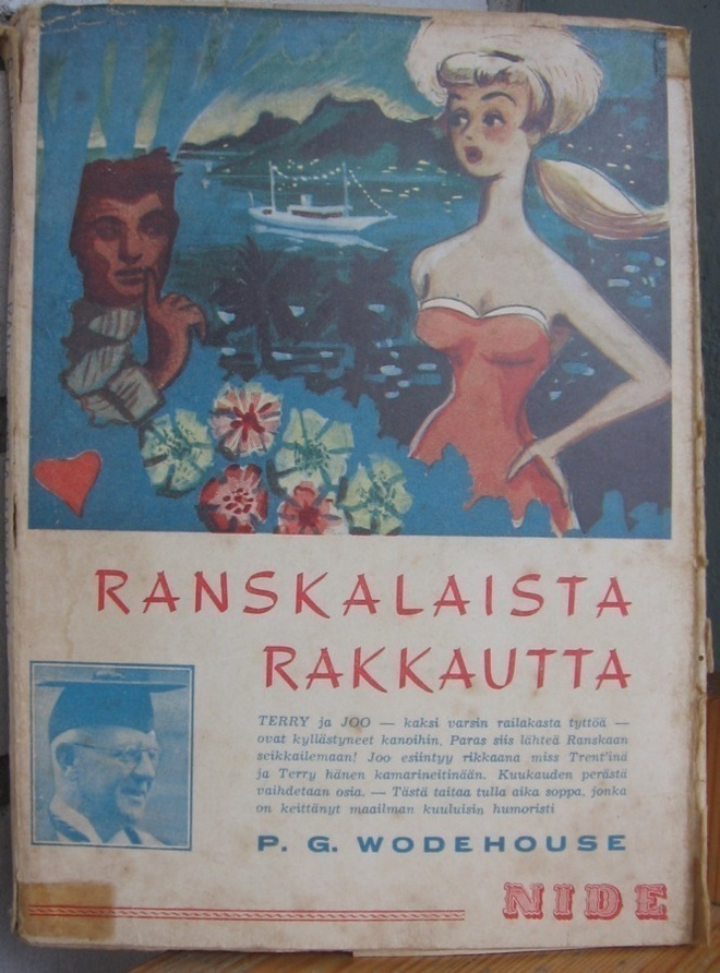 P. G. Wodehouse: Ranskalaista rakkautta, Nide 1957. 160 s.