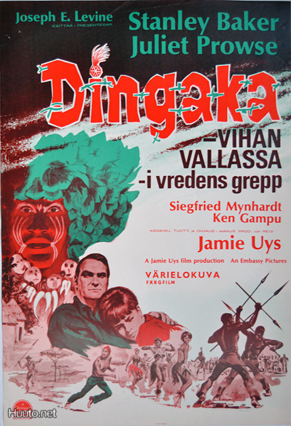 Elokuvajuliste: Dingaka - vihan vallassa