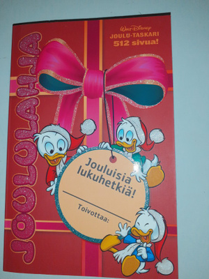Aku Ankan taskukirja Joululahja