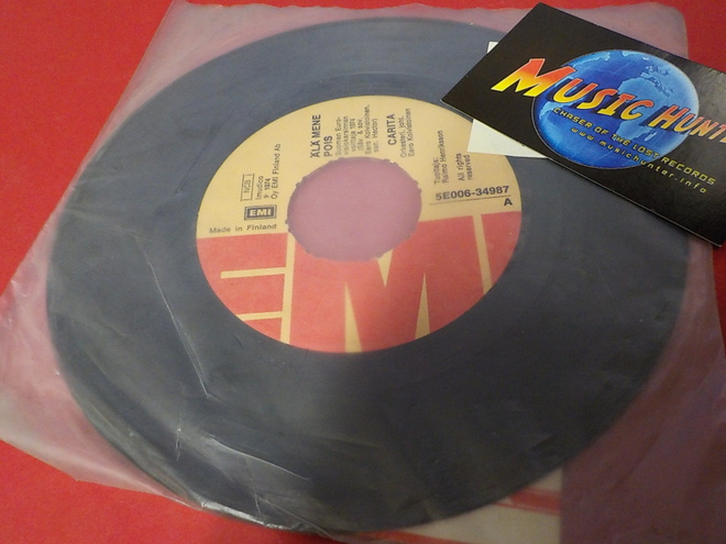 CARITA - ÄLÄ MENE POIS EX- 7'' SINGLE