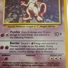 Mewtwo 10/102 (BS1) Base set Holographic RARE card - pikkukuva 1