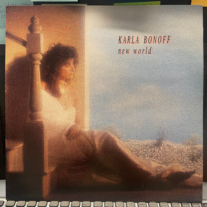 KARLA BONOFF - New World LP (v. 1988). Ex/Ex.