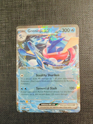 Greninja ex SVP 054 Scarlet & Violet Black Star Promo