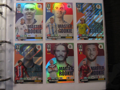 Panini FIFA WC Adrenalyn 2026 Master ROOKIE 7kpl