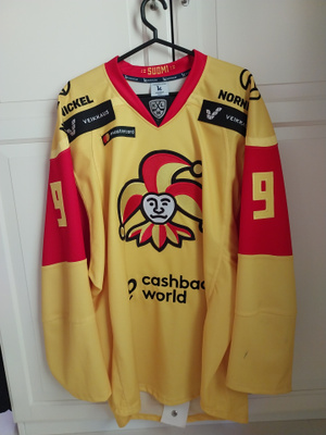 Jokerit KHL game worn #9