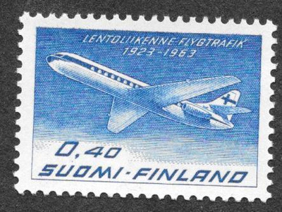 Lentoliikenne 1963 (LAPE 580) **