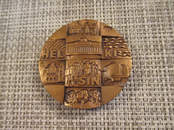 Helsinki mitali 1978  /Martti Aiha-78.