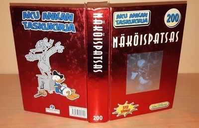 Aku Ankan taskukirja 200 : Näköispatsas (kovakantinen)