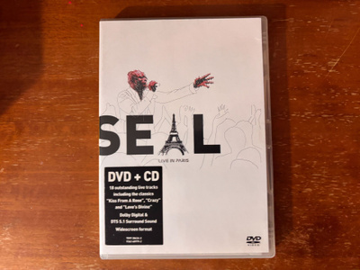 Seal Live in Paris DVD + CD