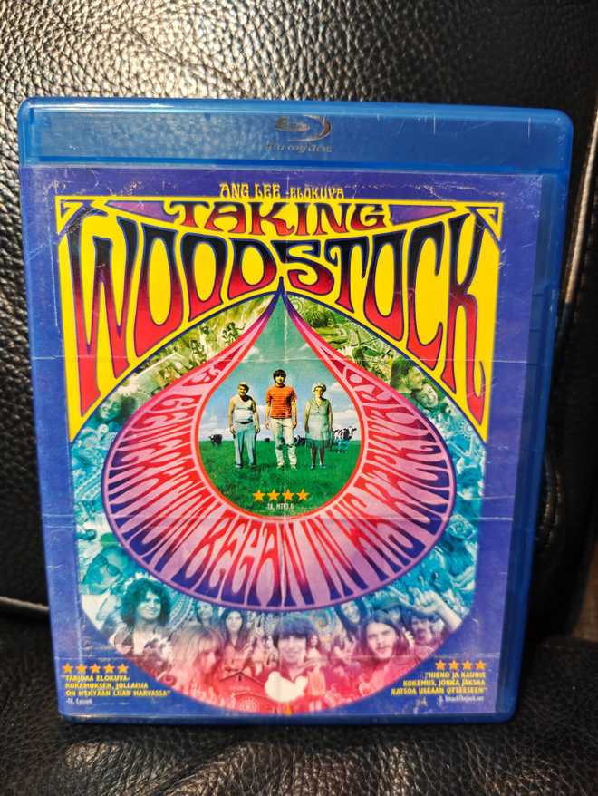 Taking Woodstock (2009) Blu-ray Suomijulkaisu