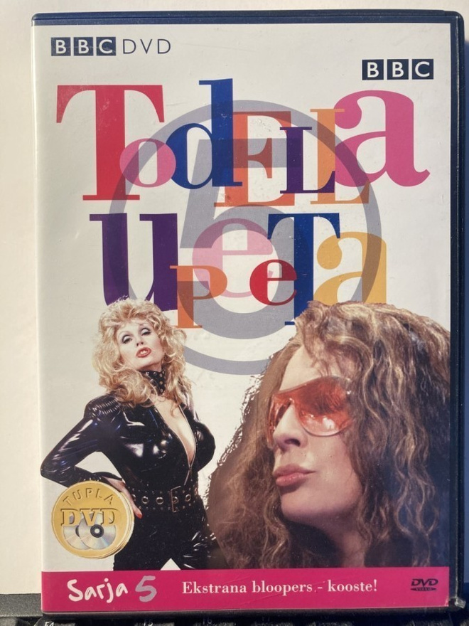 TODELLA UPEETA, SARJA 5, DVD x 2, Lumley, Saunders