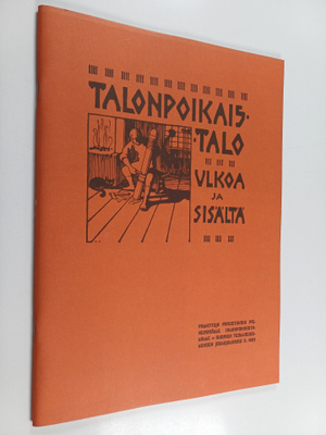 Talonpoikaistalo ulkoa ja sisältä : palkittuja piirustuks...