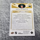 Nick Schultz 2020-21 SP Legends Auto - pikkukuva 2