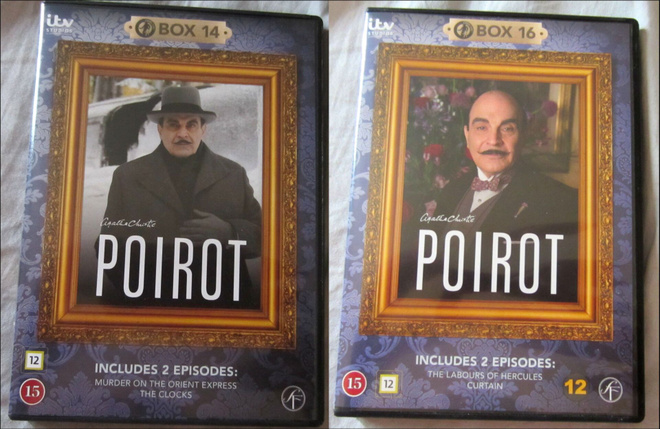 POIROT Boxit 14 + 16 ( 4 x DVD )