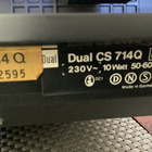 DUAL CS 714 Q Direct Drive Turntable - pikkukuva 5