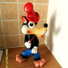 SUPERHARVINAINEN 60-70-LUVUN DISNEY SEPE SUSI FIGUURI 30 cm - pikkukuva 3