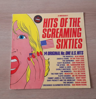 HITS OF THE SCREAMING SIXTIES WW 5125 1982 Englanti