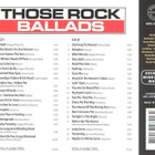 Tupla CD , Those Rock Ballads - pikkukuva 2