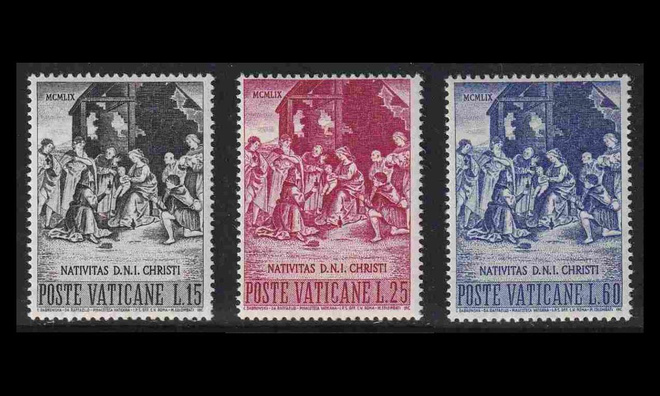 Vatikaani 327-9 ** Joulu (1959)