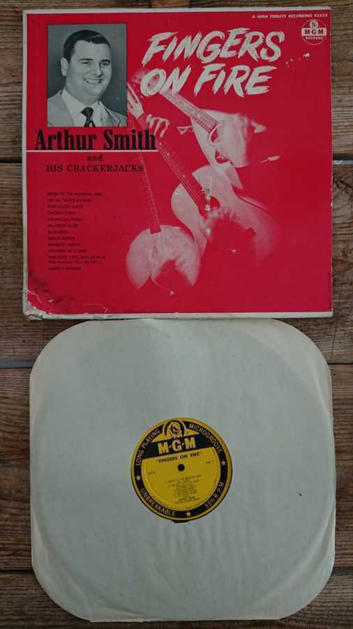Arthur Smith & His Crackerjacks - Fingers On FireLP US -57