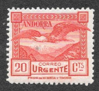 Andorra (Espanja) - Partakorppikotka (Mic. 27A) *
