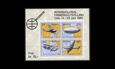 Norja 799-802BL2 ** Norwex 80 II lentokoneita (1979)