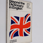 Valerie Kay : Beyond the dictionary in English - pikkukuva 1