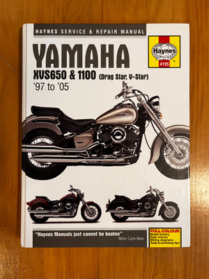Haynes -korjausopas, Yamaha XVS 650 & 1100 (Drag star, V-Sta