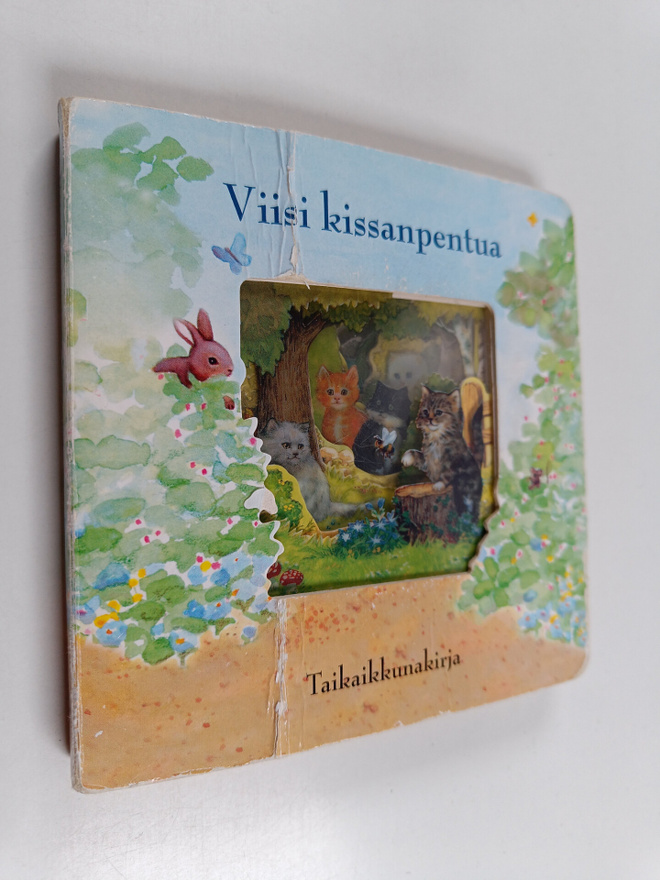 Stewart Cowley : Viisi kissanpentua : taikaikkunakirja