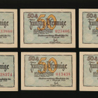 Saksa Notgeld 6 x 50 Pfennig, Glashütte 1921 - pikkukuva 2