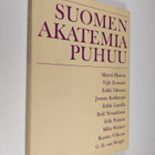 Martti ym. (Kirj.) Haavio : Suomen akatemia puhuu - pikkukuva 1