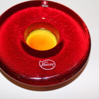 Erikoistuote / mainos  IITTALA  NAPPI PUNAINEN  " Vaasan " - pikkukuva 1