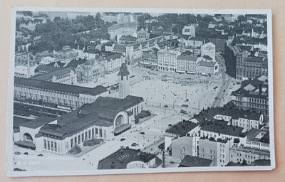 Helsinki N:o 2817, Rautatieasemaa, Velj. Karhumäki, ei p.