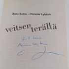 Arno Kotro ym. : Veitsen terällä (signeerattu) - pikkukuva 3