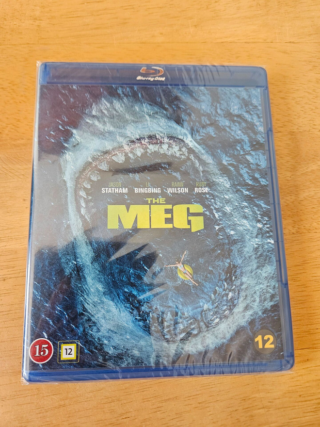 The Meg (Blu-ray, uusi)