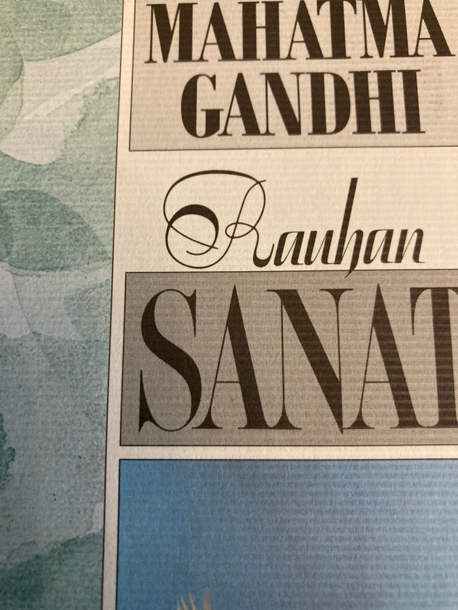 MAHATMA GANDHI: RAUHAN SANAT