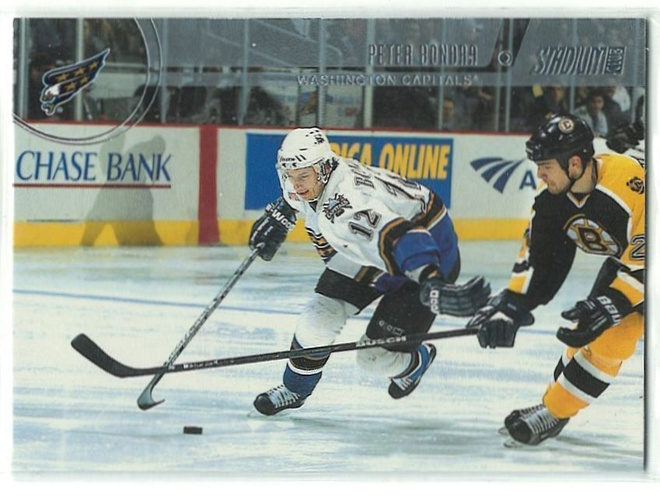 02-03 Stadium Club Silver Decoy #67 Peter Bondra