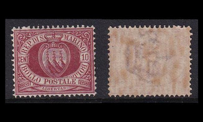 San Marino 28 * Vaakuna 10 C (1894)
