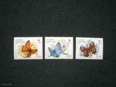 Punainen Risti PR-sarja 1990 - LaPe 1107-1109 **