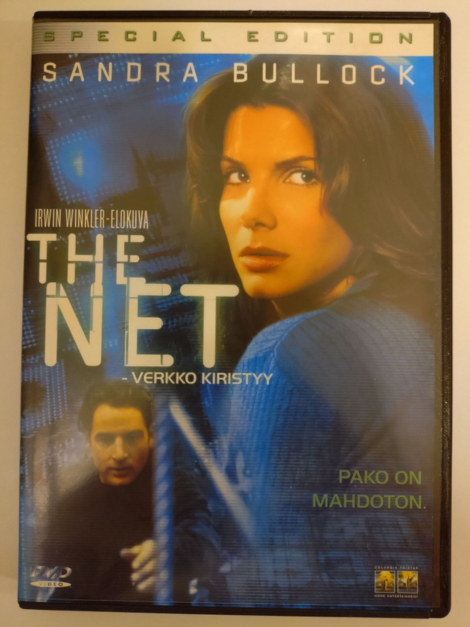 The Net - Verkko kiristyy (DVD) Sandra Bullock