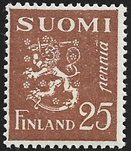 1930 M-30 L 25 p vaalean kellanruskea ** Lape 146 a LSP Lm4