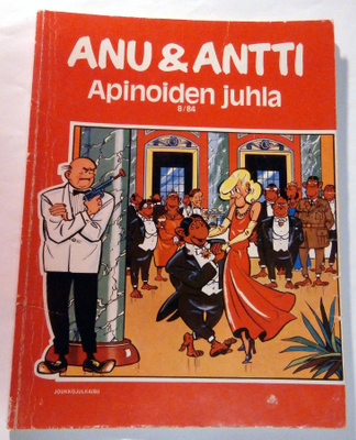 ANU & ANTTI 8/1984 - Apinoiden juhla - Willy Vandersteen