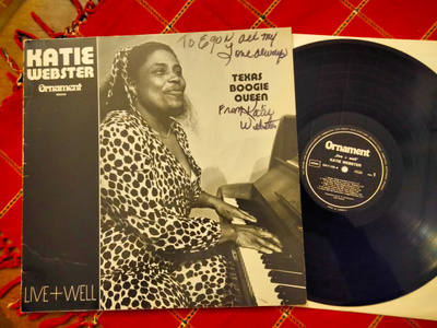Katie Webster LP
